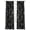 Black Light Green Light Brown, variant on Sparrow Sheer Curtains 84 Inch Length 2 Panels Set Window Treatments, Spring Birds on The Branches Vintage Country Black Rod Pocket Semi Curtains for Living Room/Bedroom/Kitchen Décor, 104"W x 84"L