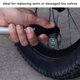 thumbnail image 5 of Greeniant Válvulas sin cámara para bicicleta, 2 uds., aleación extraíble, núcleo de goma de cobre, boquilla de vacío francesa, accesorios para Ciclismo Verde 54 mm Greeniant OD000751-10, 5 of 6