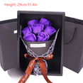 thumbnail image 3 of Artificial Rose Box – Creative Birthday With Soap Bouquet, 3 of 3