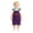 Purple, variant on Shadoumai Halloween Romper Themed Casual Pumpkin Face Dungarees For Girls Romper Jumpsuit, Playful Adjustable Straps Daily Clothes Romper