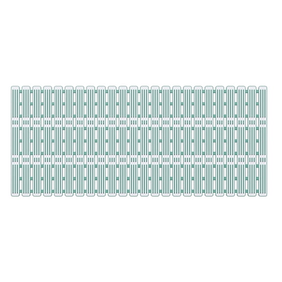 Naiovety Lujosa y cómoda alfombrilla para bañera: hogar con fácil instalación, salud, bienestar, silicona, baño plegable, relajante Juegos de accesorios de baño verde claro 90*40cm