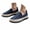 Blue, variant on Womens Espadrilles on Shoes Stylish Lace Casual Loafers Lightweight Platform Sneakers Comfortable Spring Flat Shoes for Office, Work, Walking(Brown/9)