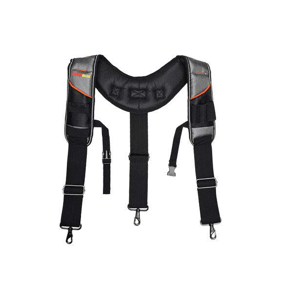 Heavy Duty Work Suspender  Tool Belt Suspender 3 point padded suspenders plus 3 pack suspender loop