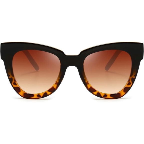 Dollger Retro Cat Eye Sunglasses Women Men Vintage Square Tortoise Shell Fashion Cateye Sunglasses