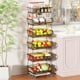 thumbnail image 1 of Fruteros de Cocina Modernos 6 Niveles, Carrito Organizador de Almacenamiento Cocina, Estante Organizador de Cocina, Organizador de Frutas y Verduras Metal, Frutero con Cajones y Ruedas, 1 of 7
