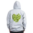 thumbnail image 2 of CafePress - Ginkgo Leaf Heart Zip Hoodie - Zip Hoodie, Classic Hooded Sweatshirt with Metal Zipper, 2 of 5