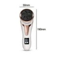 thumbnail image 4 of Electric Foot Callus Remover Kit, Rechargeable Pedicure Tools Foot Care Feet File With 3 Heads,2 Speed,Battery Display for Remove Cracked Heels Calluses and Dead Skin, 4 of 8