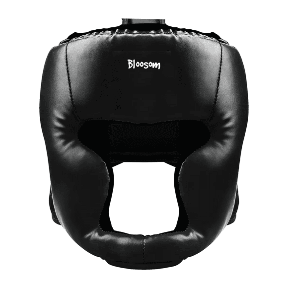 Careta Casco Para Boxeo Bloosom Taekwondo De Barra Protector Cabeza Negro