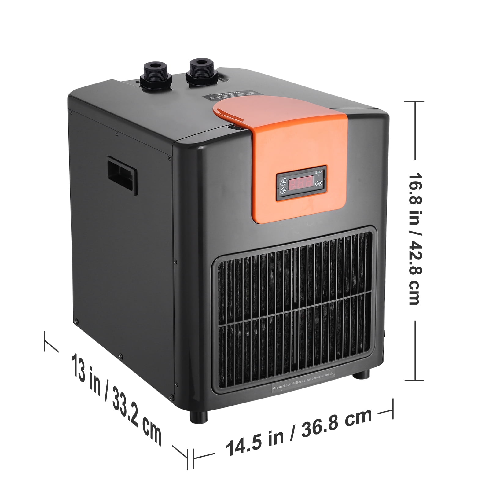 KFFKFF 1/4 HP 92 Gallon Fish Tank Cooler Aquarium Cooler Hydroponics Chiller