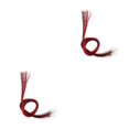 thumbnail image 2 of Goriertaly 10/Set Train LED Light Fairy Garden Lawn 3V Lamp Post red wire length 30cm 2Set, 2 of 6
