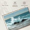 thumbnail image 6 of Elephant Stock Crashing Wave Ii Wall Art - Horizontal Canvas Wall Art - Living Room Wall Decor - Beach Canvas - Blue And Teal Decor By Tim O'toole - 39" x 26", 6 of 8