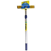 Rain-x 8" Windshield Squeegee Tool with 39" Extension, Blue/Yellow Color