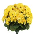 thumbnail image 2 of ZenCart Artificial Begonias Bunch Reusable Wedding Party Decor Faux Flowers Fake Begonia Flowers for Home Interior Garden Porch Decoration, 2 of 8