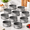 Gray-12, variant on 8 4 Inch Springform Pans Mini Cheesecake Black