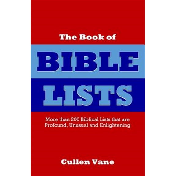 The Book of Bible Lists (Paperback)
