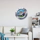 thumbnail image 4 of 1 PCS Extraíble 3D Bajo el mar Naturaleza Paisaje Calcomanías de pared Animales Etiqueta de la pared Hogar Arte de la pared Decoración para baño Dormitorio Puerta Niños Bebé Cuarto de niños Fokelyi 221023-1, 4 of 9