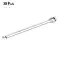 thumbnail image 3 of Unique Bargains Split Cotter Pin, Fixation à Clip en Acier Inoxydable 4x50mm Raccord Argent 30Pack, 3 of 5