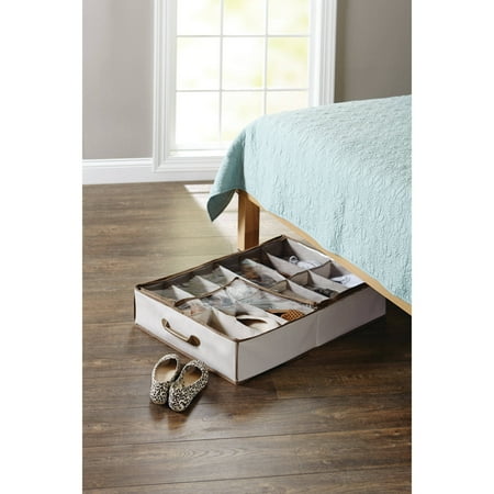 bed shoe storage walmart better homes gardens underbed shoe org walmart bed shoe storage walmart better homes gardens underbed shoe org walmart