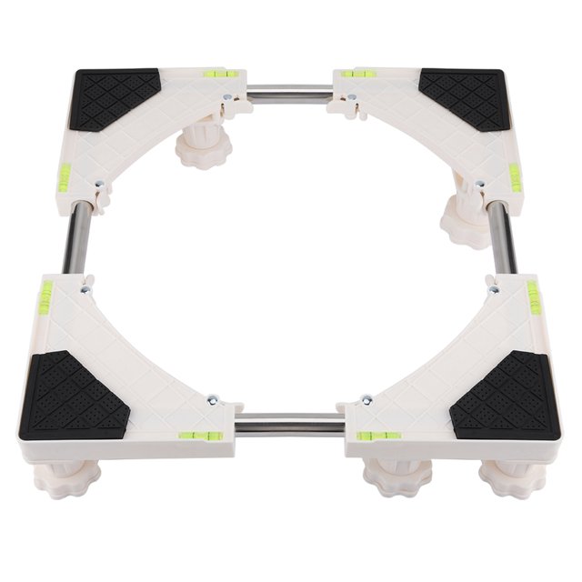 Nikou Support de Machine à Laver - Support de réfrigérateur de Base Mobile Support de Support de réfrigérateur de Base de Machine à Laver réglable de 4/8 Pieds(8 Feet)