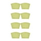 thumbnail image 4 of Moyic 4 piezas de manteles individuales de redonda en forma de cuña tejido resistente a las manchas almohadilla de limpieza antideslizante Verde 2Conjunto, 4 of 6