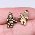 thumbnail image 2 of HOOUN 120 Pcs Bronze Plated Angel Charms Pendant 17x11mm Diy Making A13379, 2 of 3