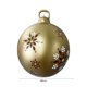 thumbnail image 3 of Bola inflable de Navidad de PVC de 60 cm, adornos de bola de soplado de Navidad grande para patio (E), 3 of 5
