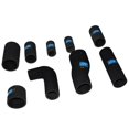 thumbnail image 5 of Radiator Hose Pipe Black Set Of 9 pcs. Massey Ferguson Tractor, 5 of 5