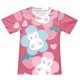 thumbnail image 4 of ¡Liquidación de verano! Pantalones cortos Honeeladyy de manga corta con cordón ajustable para niños, con estampado para el hogar, deportivos, para hombre y mujer, para fiestas (rosa fuerte, 4-5 años), 4 of 4