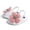 E056-White, variant on hengsof Fashionable Floral Sandals for Girls Comfortable Soft Sole Toddler Shoes Casual Summer Shoes for Babies