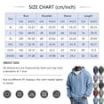 thumbnail image 3 of Men's Hoodies Pullover Waffle Knit Button Hooded Sweatshirts Drawstring Loose Fit Athletic Workout Plain Shirts, 3 of 5
