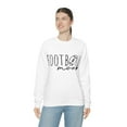 thumbnail image 4 of Women's Football Mom Mama Football Season Gift for Mother Unisex Sweatshirt, 4 of 6