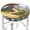 13 inch, variant on Picia Cute Mushroom Town pattern Round Stool Covers Comfy Seat Covers Stretch Removable WashableChair Slipcover Round Bar Chair Cushion Cover-13 inch