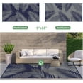 thumbnail image 2 of Outdoor Rug  for Patios   Reversible Outdoor Plastic Straw Camping Rug Carpet  Large Area Rugs Mats for RV  Camper  Deck  Balcony  Porch  Backyard  Beach  Picnic. Leaf, 2 of 6