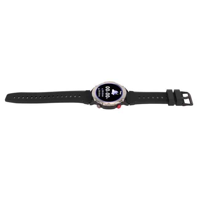 Reloj inteligente Bling Bling para exteriores con llamadas Bluetooth color negro