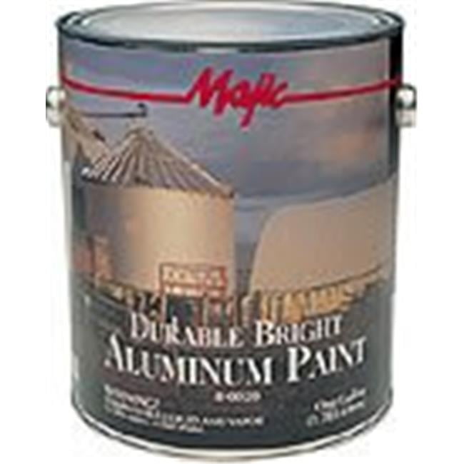 Majic Paints 800205 5 Gallon Bright Aluminum Durable Paint Walmart