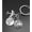 Color1, variant on Airplane Keychain Travel and Passports Durable Zinc Alloy Key Attachment Pilot Dream Keyring Stylish Accessory Airplane