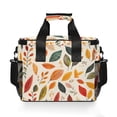 thumbnail image 7 of FORMRS Insulated Cooler Bag 24 Cans Capacity Soft Leakproof Lunch Box with Side Pockets, Colorful Leaves, 7 of 7