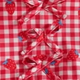 thumbnail image 6 of KPOPLK Toddler Girl Clothes Baby Girl 12 M 2T 3T Summer Outfits Ruffle Sleeveless Shirts Tops Shorts Set for Girl Clothing(9-12 Months,Red), 6 of 6