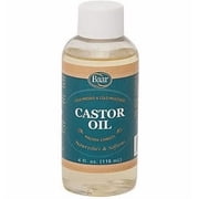 Baar Castor Oil, 4 oz - Cold-Pressed, Cold-Processed, Hexane Free