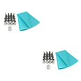 thumbnail image 4 of Naiovety Boquillas para pastel de acero inoxidable, boquillas para decoración de pasteles, boquillas para boquillas, bolsa para decoración de pasteles, Azul 2piezas Naiovety CBP069146, 4 of 6