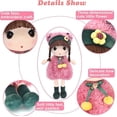 thumbnail image 4 of Kawaii 17 inch Stuffed Plush Girl Toy Doll Good Gift for Kids Baby Lover.(Pink), 4 of 4