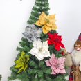 thumbnail image 2 of Beautiful Artificial Decorative Artificial Flowers Christmas Tree Decoration, 2 of 5