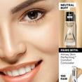 thumbnail image 5 of Almay Skin Perfecting Comfort Matte Liquid Foundation, 110 Neutral Buff, 1 fl oz, 5 of 9