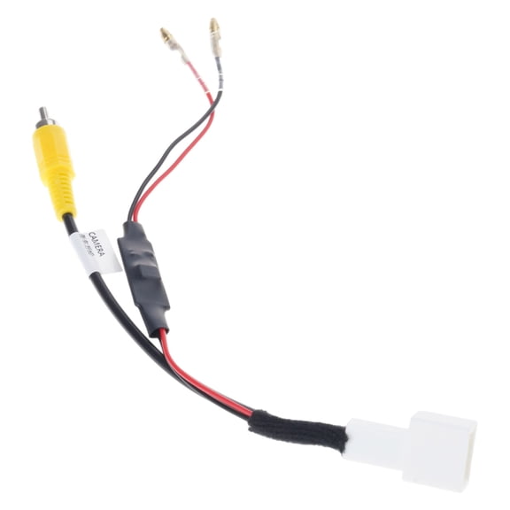 Reverse Camera Video Wire Cable Plug Adapter 4 Pins Plug Harness Reversing Monitor Car Navigation Connector Accessories