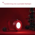 thumbnail image 4 of Graflsoa Lanterne Portable Réglable à 360° avec Luminosité à 3 Niveaux, Contrôle Tactile et Batterie Intégrée 1200mAh - LED Blanc Chaud, Finition Rouge, Multifonctionnelle pour Lecture, Camping et Usage Domestique, 4 of 7