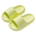 thumbnail image 3 of Akiihool Girls's Slippers Kids Slides Girls Boys Slip On Slide Sandals Comfort Non-Slip Sole Slippers Summer Shower Shoes Pool Beach Shoes (Green,1), 3 of 7