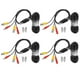 thumbnail image 2 of Cable de alimentación de vídeo práctico y eficaz cable de alimentación CCTV proyectos de monitoreo para sistemas de seguridad de vídeo cámaras de seguridad, 2 of 8