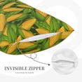thumbnail image 3 of Pofeuu Fresh Corn 1 Print Polyester Microfiber Plush Pillowcases, Super Soft and Cozy Pillow Case Covers with Envelop Closure（Pillow core not included）-16"x24", 3 of 6