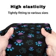 thumbnail image 7 of HELLHERO Dog Paw Print Seat & Back Covers Seat & Back Cover and Senior Waterproof Stain Proof and Elder, 7 of 7
