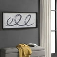 thumbnail image 3 of Gracie Mills Stefan Modern Brush Stroke Framed Glass Wall Art - GRACE-14850, 3 of 3